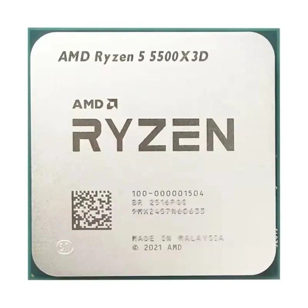 Amd Ryzen 5 5500X3d, 4.0GHz Max Turbo, Cache 96 Mb, Am4, (Novo S/Box)