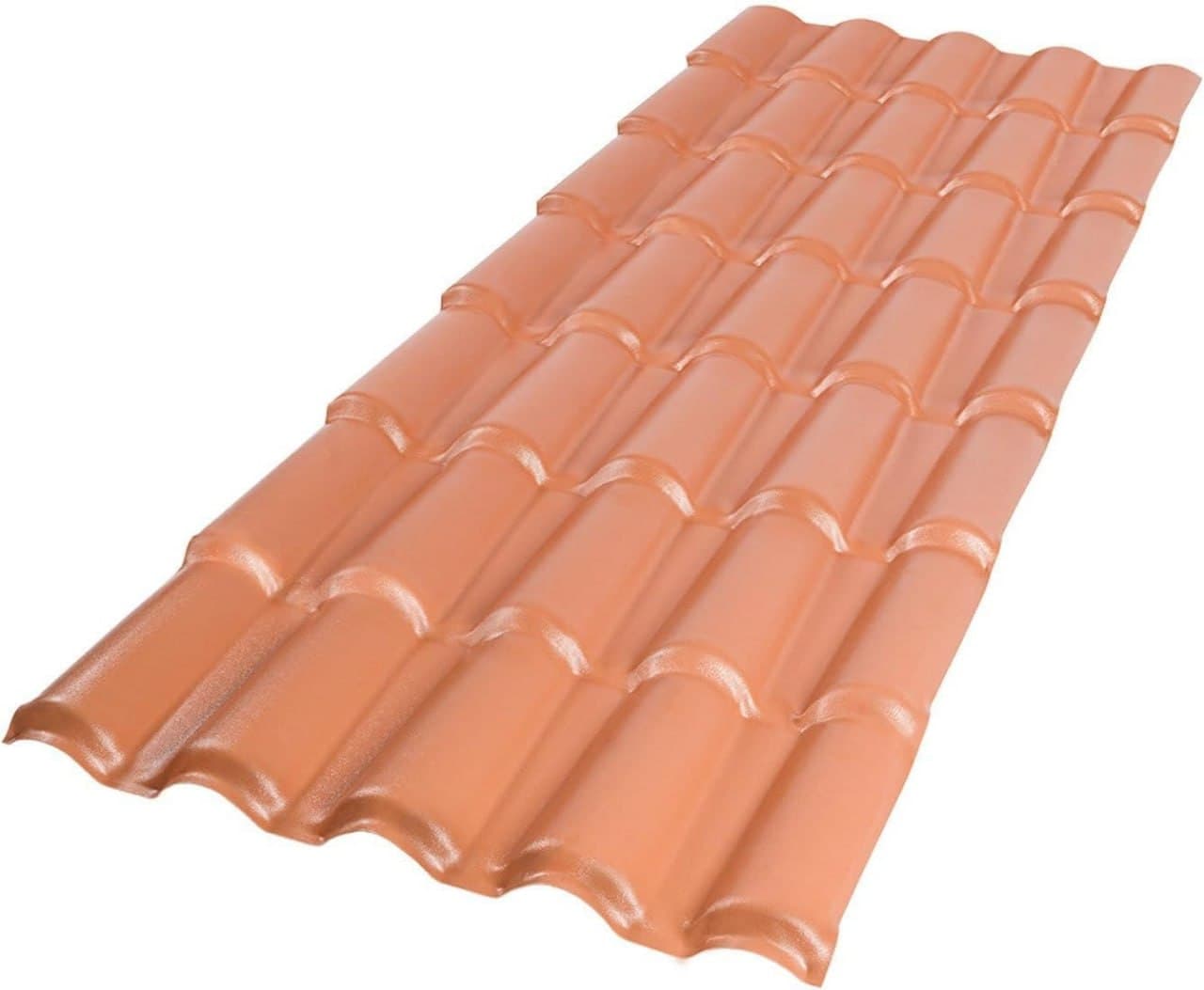 Telha Colonial Pvc 2,30 Cm X 5 Ondas 5 Peça(s)