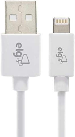 Cabo de sincronização/recarga Lightning 1m C810 Branco Elg