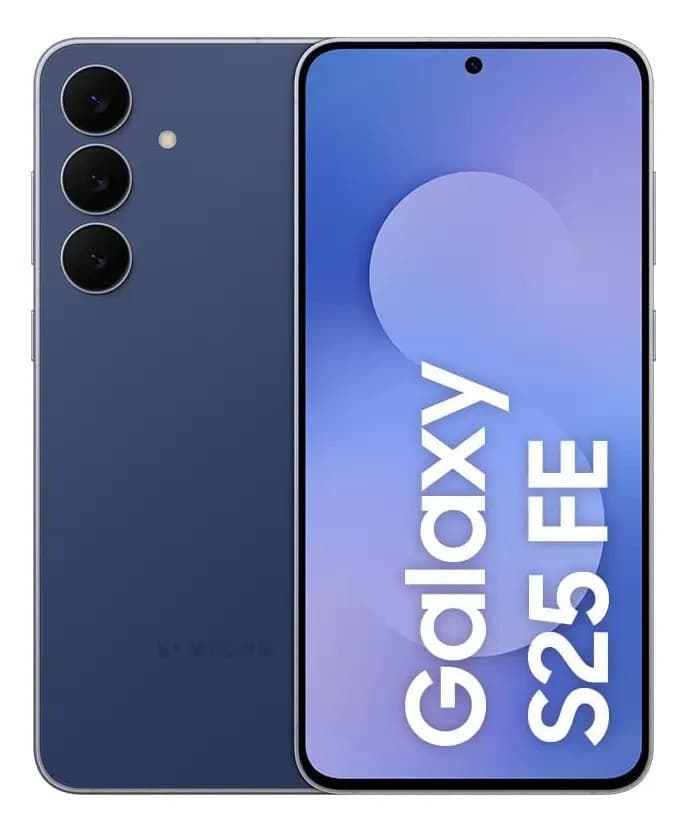 Celular Samsung Galaxy S25 Fe 5G 128Gb 8Gb Ram Câmera Tripla Tela 6.7 Azul Marinho