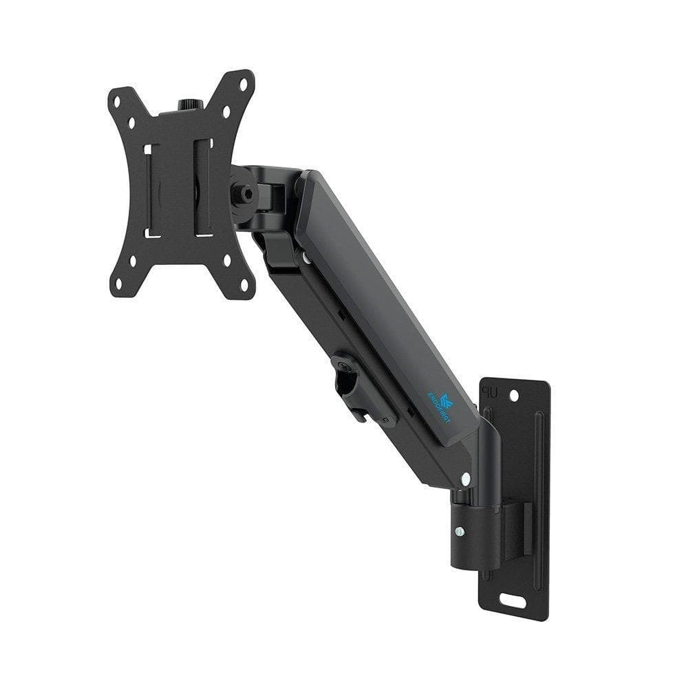 Suporte de Parede Articulado para Monitor de 17" a 32" Ergofirst, Ajuste com Pistão a Gás, Preto - G16-111