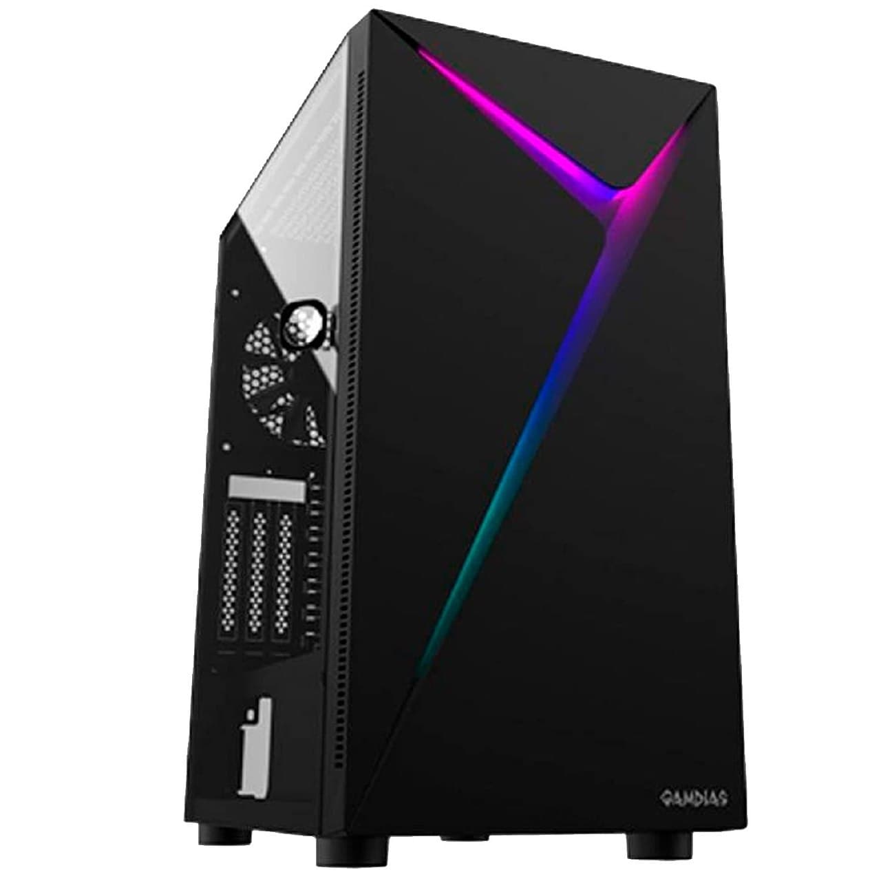 Gabinete Gamer Gamdias Argus E4 Elite, Rgb, Preto
