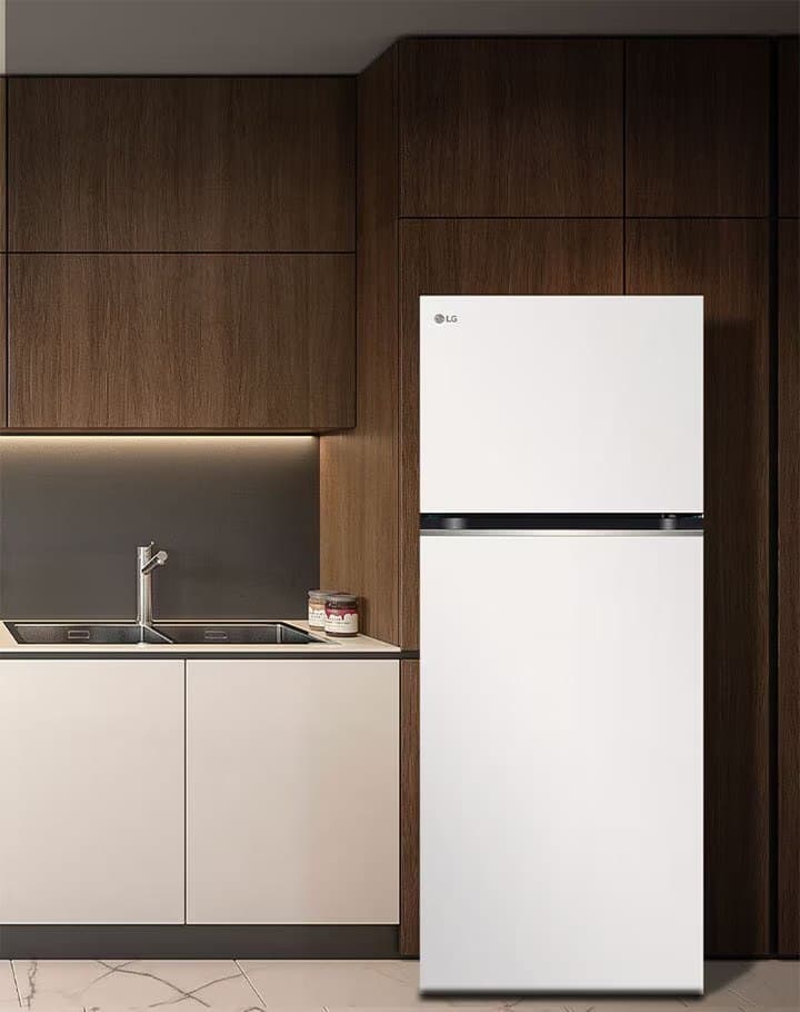 Geladeira Lg Frost Free Inverter 395l Duplex Cor Branca - 12 Branco 110V