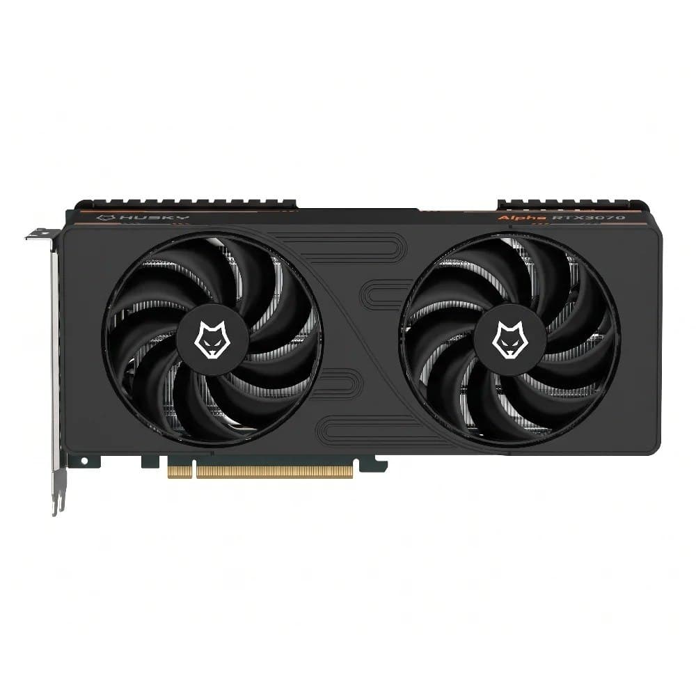Placa de Vídeo Husky Alpha Rtx 3070, Nvidia, 8Gb, Gddr6, 256-Bit, Dual Fan, Hdmi, 3x DisplayPort - Hvg3070