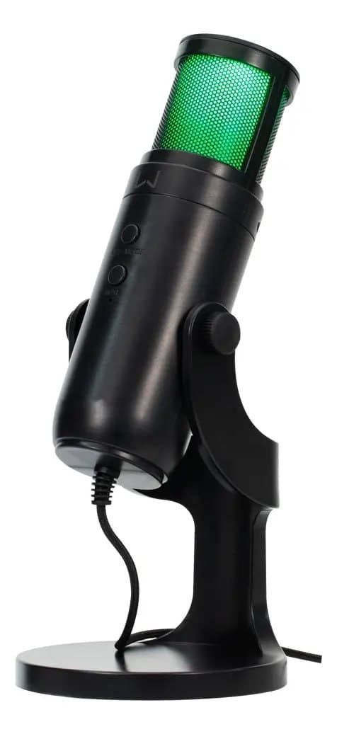Microfone Mads Com Fio Preto Warrior - Ph690