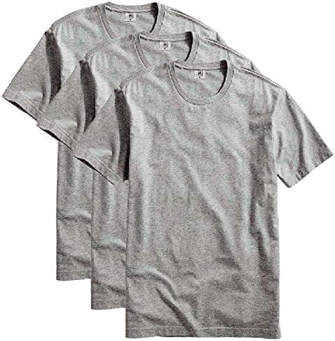 Kit com 3 Camisetas Masculina Básica Algodão Premium