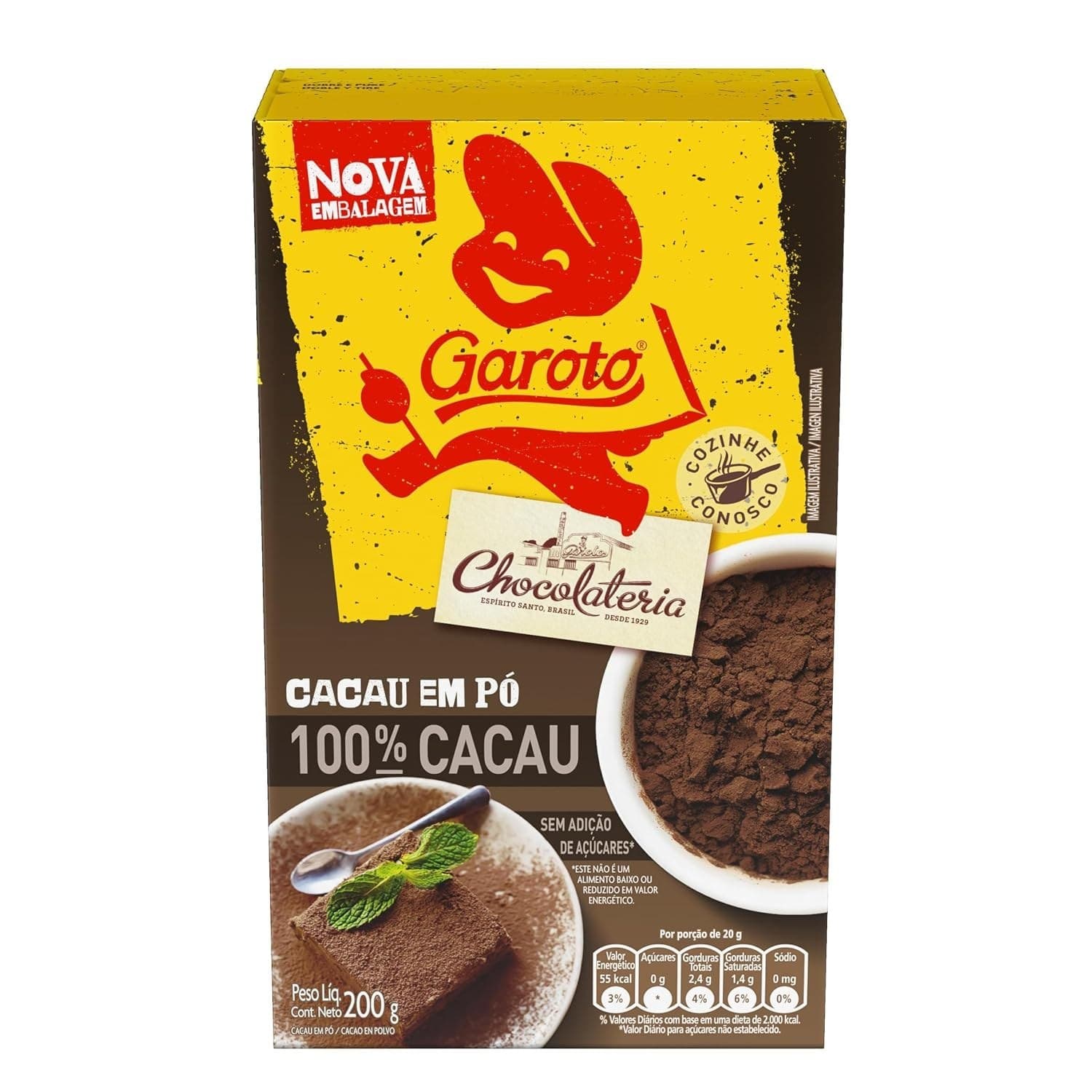 Garoto Cacau em Pó 200G