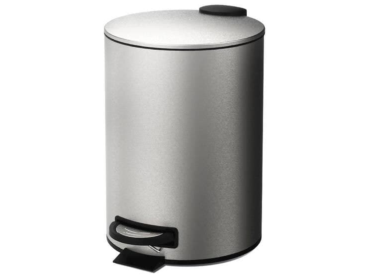 Baixou! Lixeira Inox com Tampa com Pedal 5L Brinox Spin