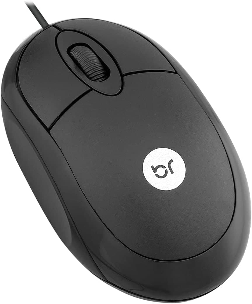 Bright Mouse Standard Preto, Conexão USB