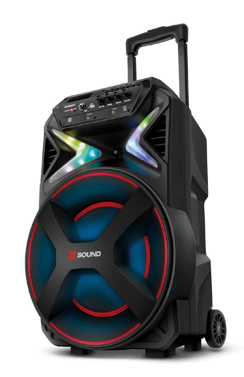 Mondial, Caixa Amplificada Xsound, Preto, 500W Rms, Bivolt - Cm-500-N