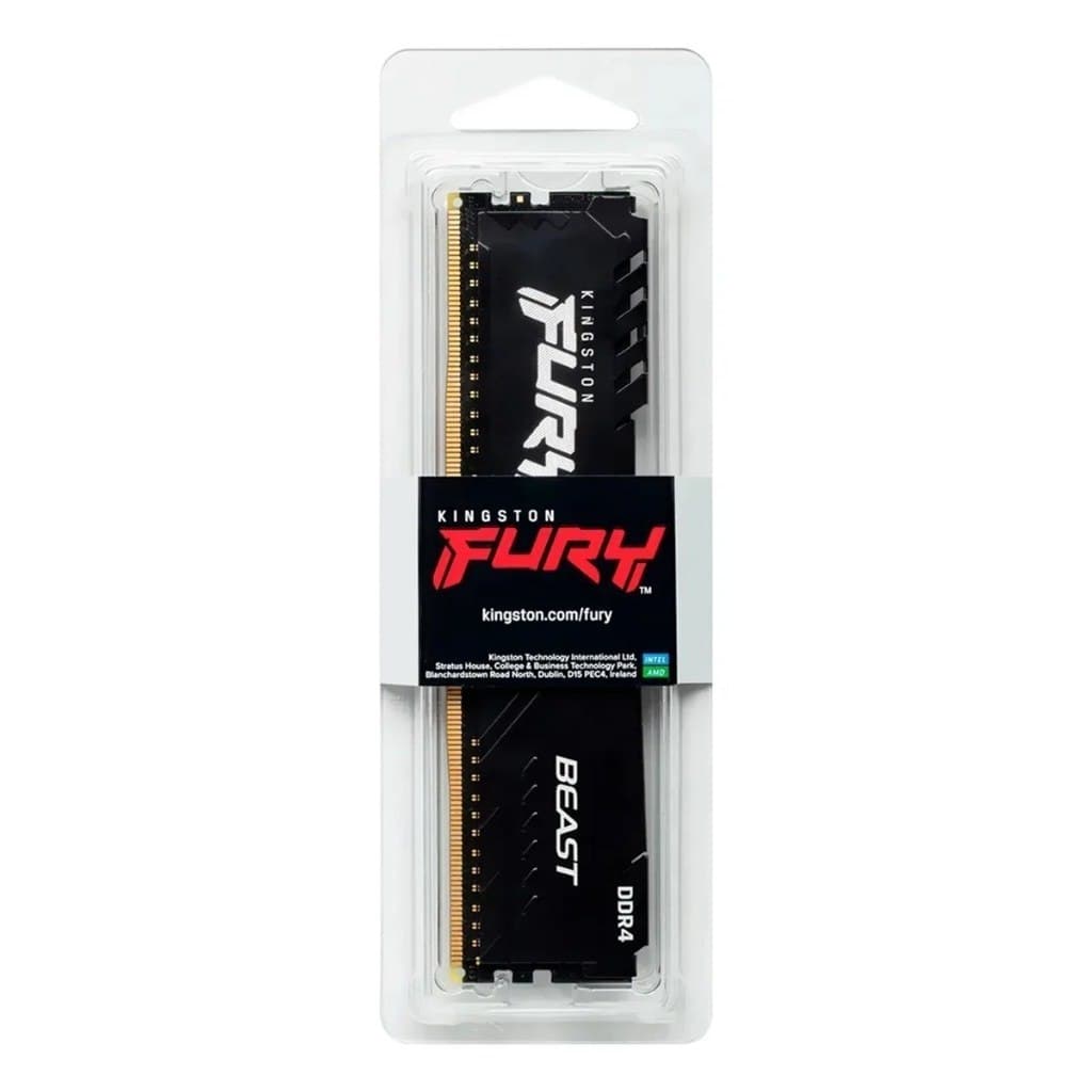 Memoria Ram Ddr4 8Gb 3200Mhz Kingston Fury Beast Kf432c16bb/8
