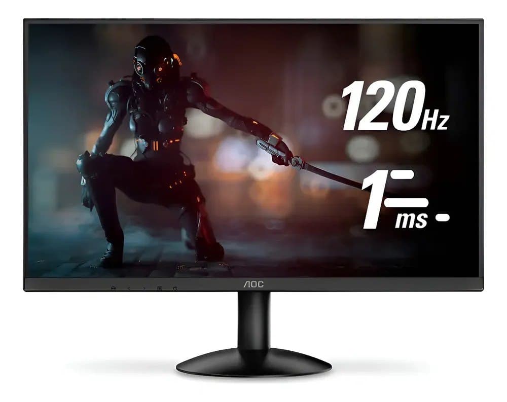 Monitor Gamer Aoc 21.5" B30 120Hz 22B30hm23 Fhd, 1Ms, Preto 22"