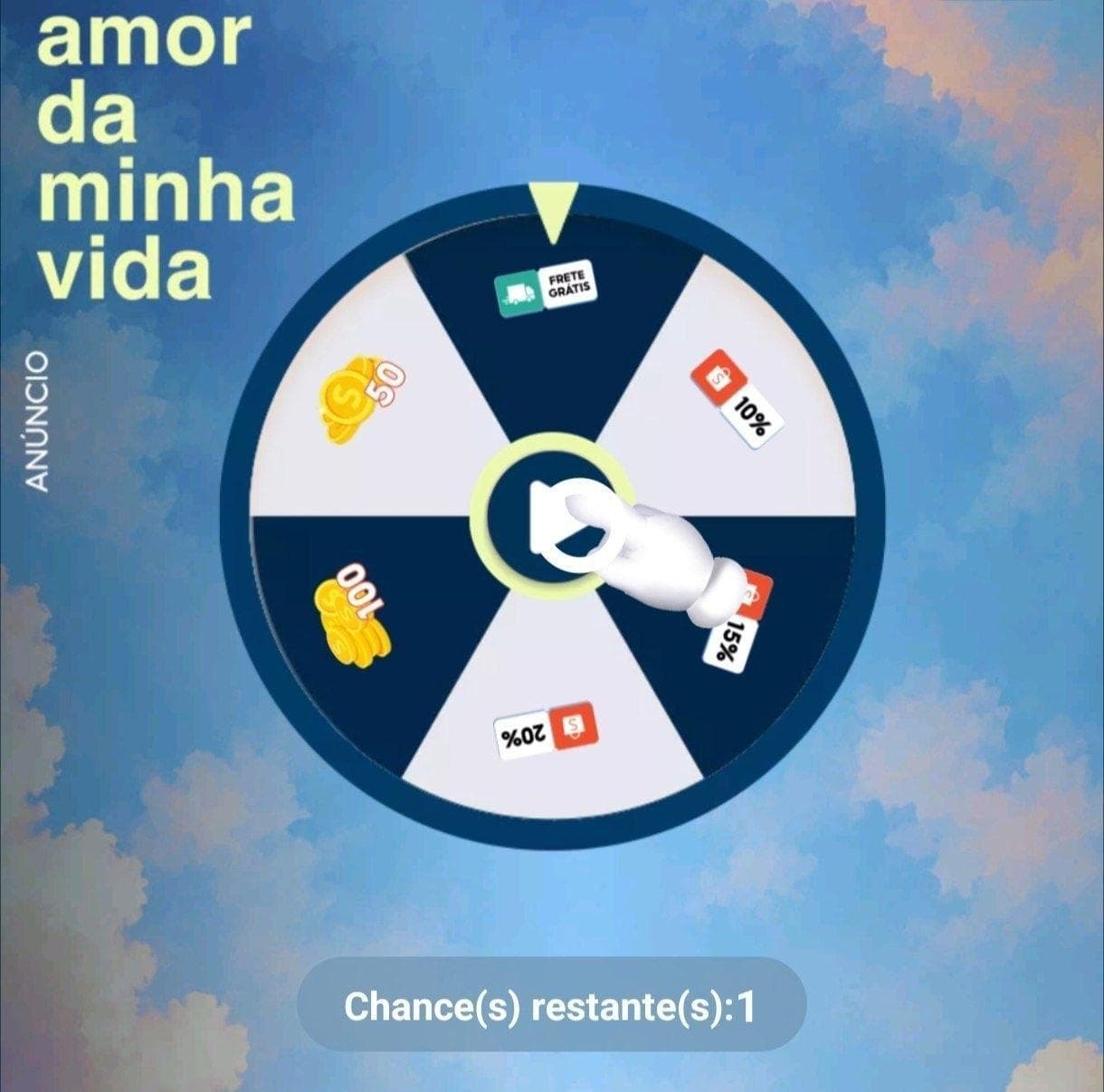 Nova chance liberada - Roleta Shopee no APP, ganhe Cupons e Moedas
