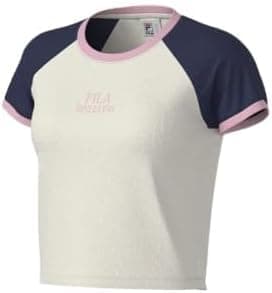 Cropped Fila Slim Letter Feminino Off