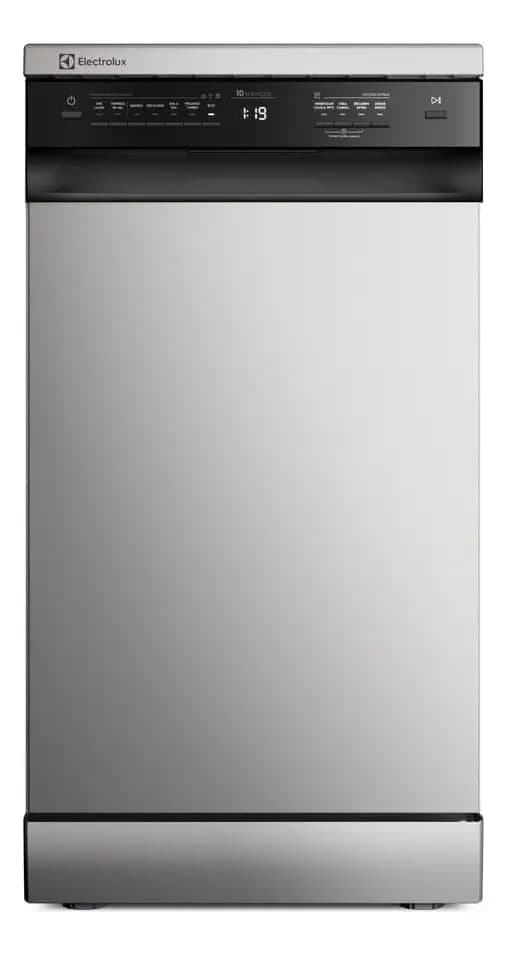 Lava-louça Electrolux 10 Serviços Inox Lava E Seca 50' Ls10e Prateado
