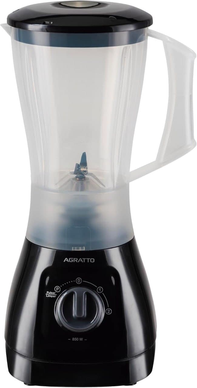 Liquidificador Forza Agratto LQLF01 Preto Leitoso 1,5L 850W 127V