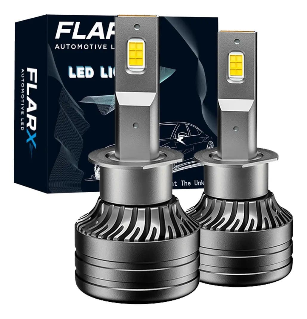 Par Ultra Led Lampada Farol H1 H3 H4 H7 H8 H11 Hb3 Hb4 H27