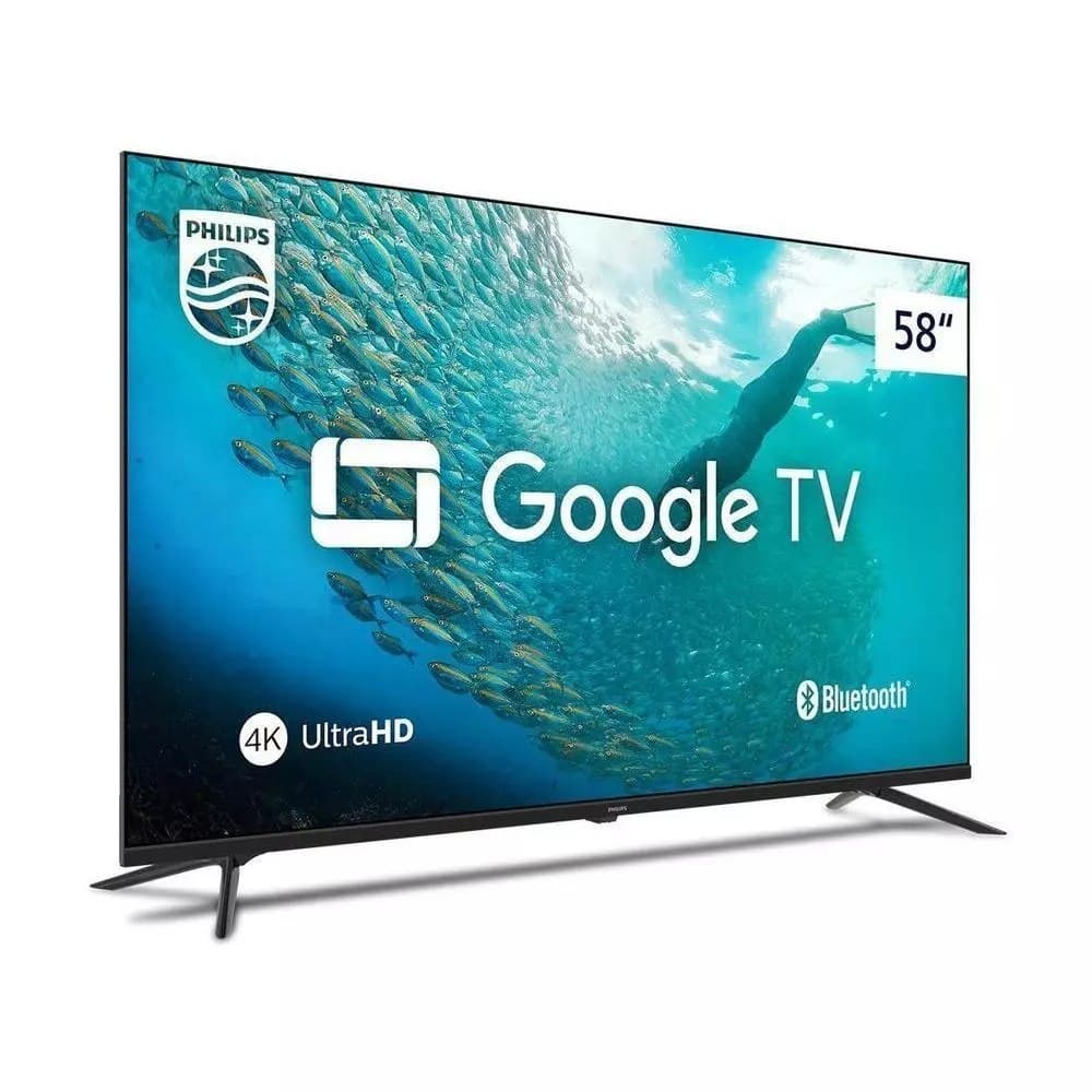 Smart Tv 58" 4K Uhd Led Philips 58Pug7019/78 Wi-Fi Bluetooth Google Assistente 3 Hdmi 2 Usb