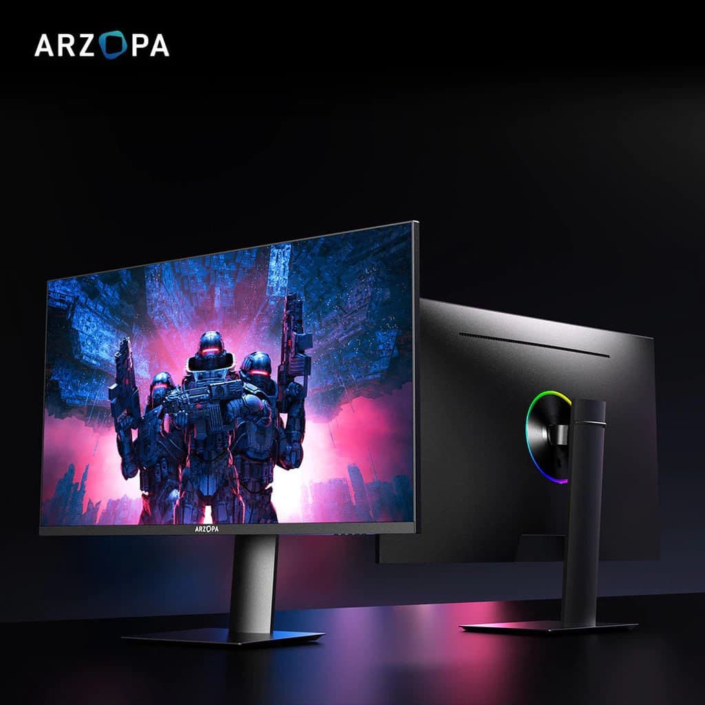 Monitor Gamer ARZOPA M1RC, 27" 2K QHD 180Hz IPS, 1ms, 115% sRGB, USB-C, HDMI, Display Port
