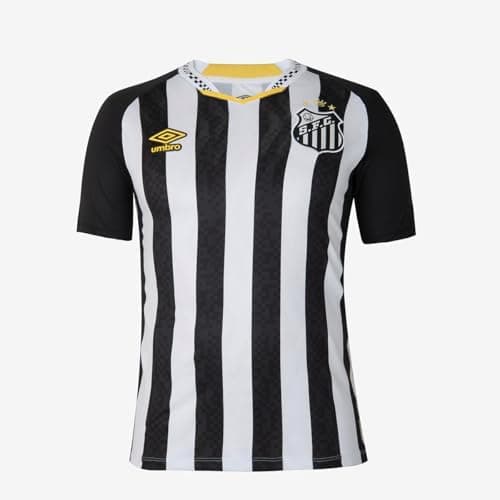 Camiseta de Time Umbro Santos OF Torcedor Masculino