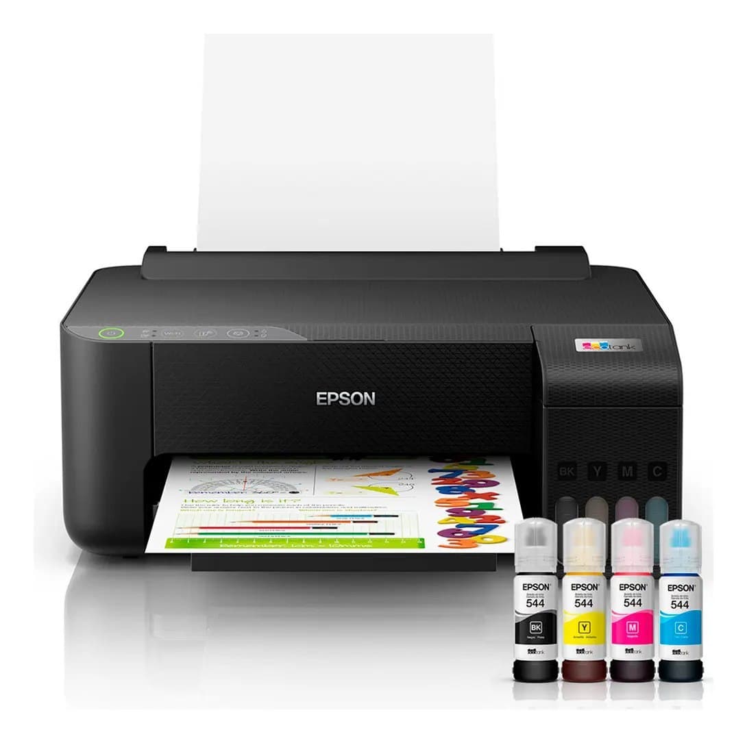 Impressora Epson Ecotank L1250 Jato De Tinta Colorida Wi-fi