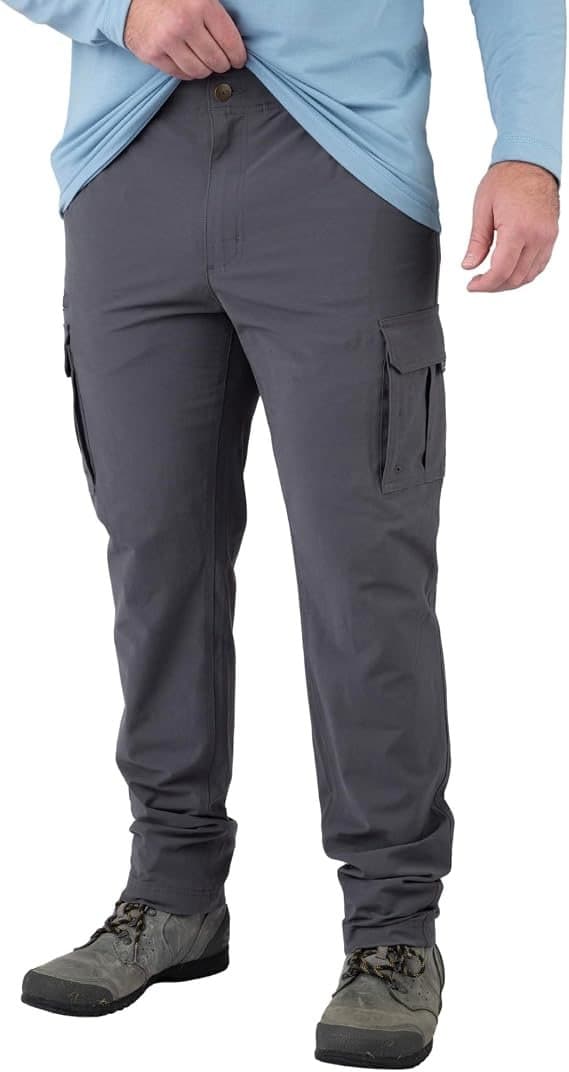 Calças Downstream Cargo Pants, Charcoal Field & StreamMasculino