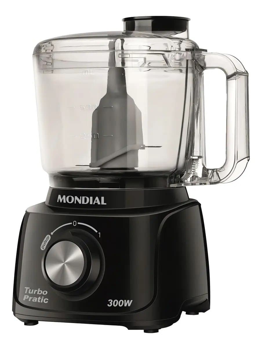 Mini processador turbo Mp-16 300w cor preto Mondial
